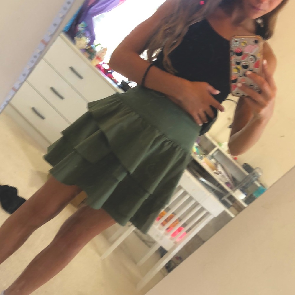 Aerie high waist active skirt Small with built-in shorts *too big on me* 🧚🏻
